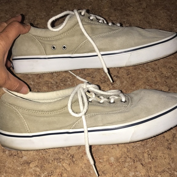 Men’s Canvas Sperry Sneakers - Picture 3 of 10